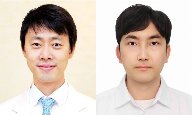 왼쪽부터 원홍희 교수, 조현빈 연구원(사진=성균관대)