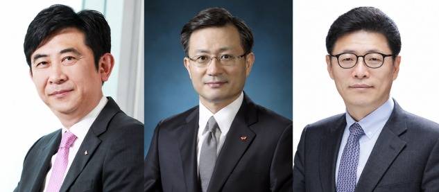 서진우 SK그룹 부회장(왼쪽부터), 유정준·이형희 부회장.(SK그룹 제공)/뉴스1