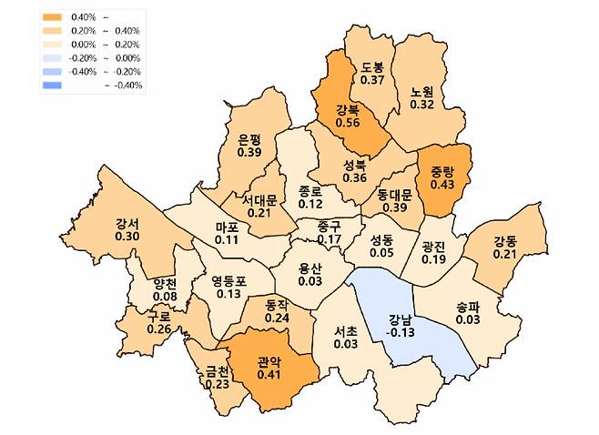 아파트 매매가격 동향/사진제공=KB부동산