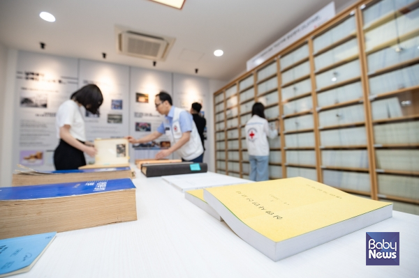 대한적십자사가 이산가족 등의 삶과 기억을 보존하기 위해 기억나눔관을 개관했다. ⓒ대한적십자사