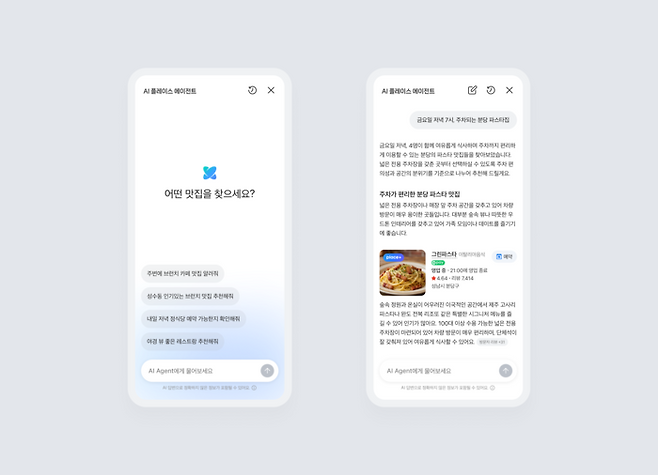 네이버지도 플레이스 에이전트 사용 화면 (네이버 제공)