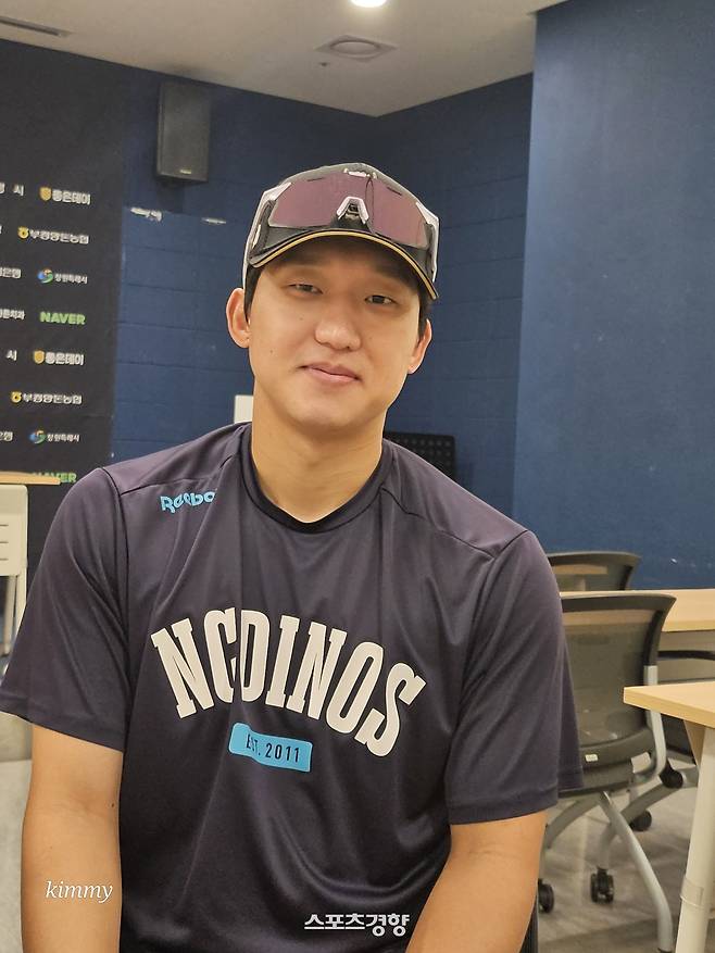 NC 구창모가 20일 창원 NC파크에서 인터뷰 하고 있다. 창원 | 김은진 기자