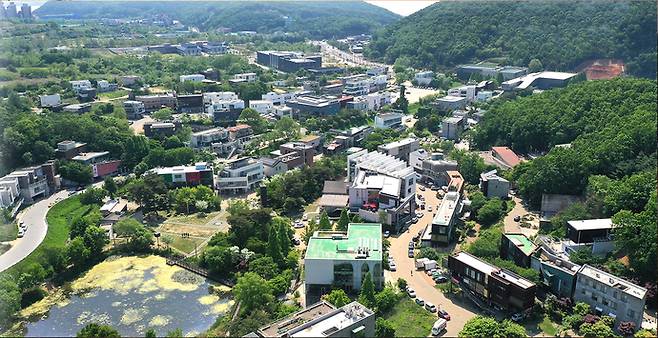 파주시 헤이리예술마을 모습. 사진=헤이리예술마을 홈페이