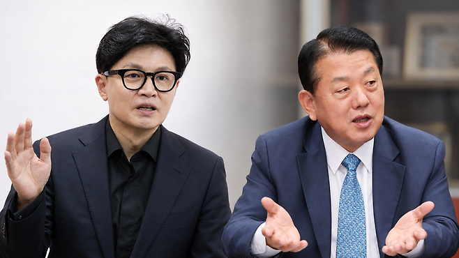 한동훈 무소속 의원(왼쪽)과 김병주 더불어민주당 의원(오른쪽) ⓒ 시사저널 박은숙·박정훈