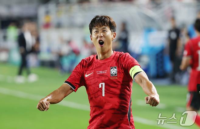 축구 대표팀 손흥민. ⓒ 뉴스1 김영운 기자