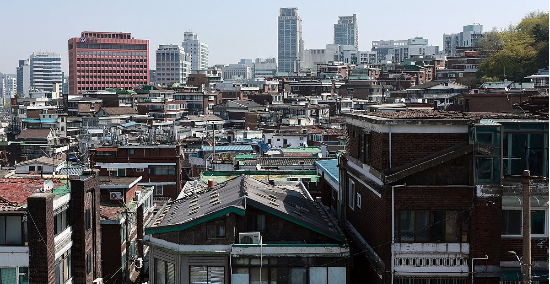 공공재개발 추진 중인 서울 마포구 아현 1구역. (연합뉴스)