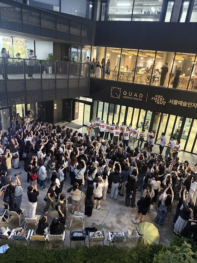 9월 제철공연으로 선보였던 뮤지컬 '콰이어 오브 맨'(사진=서울문화재단).