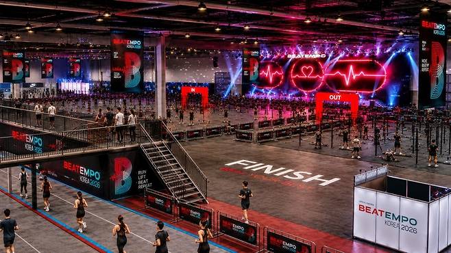 'BEATEMPO KOREA 2026 X F45' 행사 예상 조감도. 사진=킨텍스