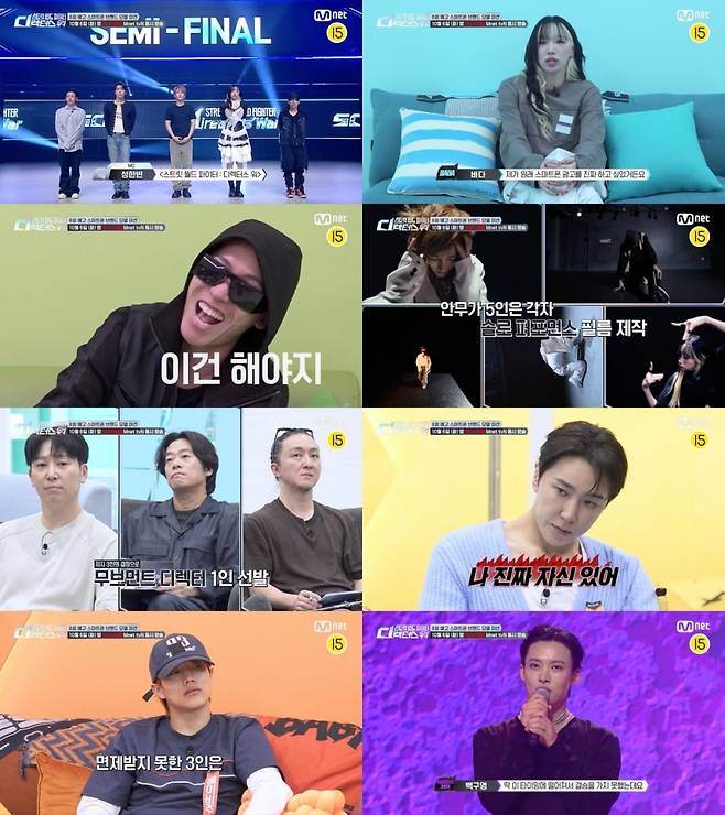 시미즈가 '스트릿 월드 파이터 : 디렉터스 워'에서 최종 탈락했다./사진제공=엠넷