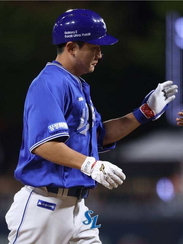 6일 삼성이 광주 기아챔피언스필드에서 열린 2026 신한 SOL KBO리그 정규시즌 KIA와의 원정 경기에서 5-4로 이겼다. (삼성 박계범 1타수 1안타 1홈런 1득점 1타점). /사진=삼성 라이온즈