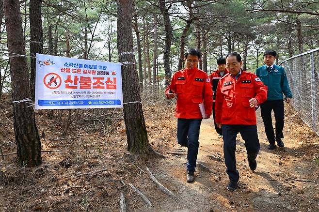 속초시, 도내 유일 7년 연속 산불 '0건'. 속초시 제공