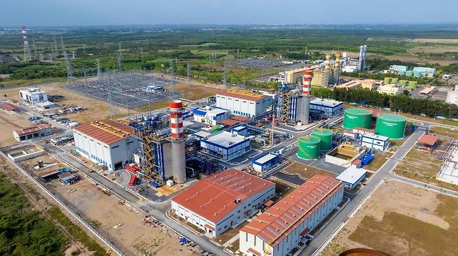 년짝 액화천연가스(LNG) 발전소 3·4호기 전경. (사진=페트로베트남 파워)