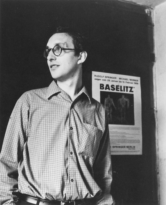 Portrait of Georg Baselitz, 1966. Photo Elke Baselitz.
