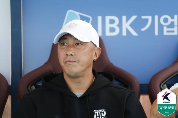 차두리 화성FC 감독. 한국프로축구연맹 제공