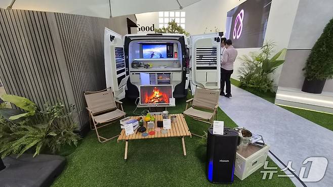 AI 모빌리티 설루션 슈필라움.ⓒ 뉴스1/김진희 기자.