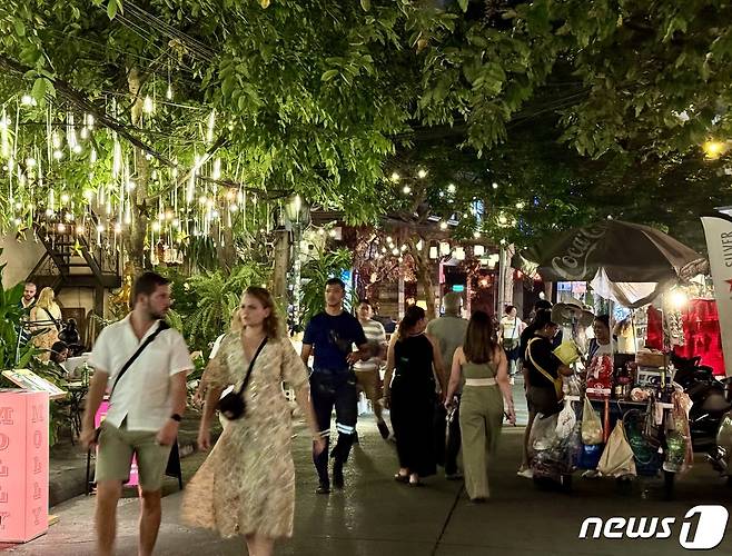 태국 방콕 카오산로드와 람부뜨리 ⓒ 뉴스1 이민주 기자