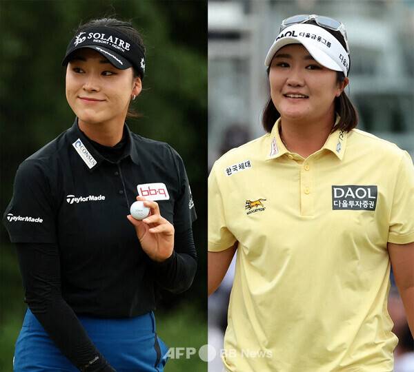 2026년 한국여자프로골프(KLPGA) 투어 신설 대회 아이스버그골프·서울신문 오픈에 출전하는 윤이나, 유해란 프로. 사진제공=ⓒAFPBBNews = News1 (사진을 무단으로 사용하지 마십시오.)