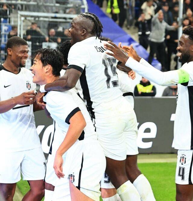 베식타스 공격수 오현규가 호펜하임과의 2026-27시즌 UEFA 유로파리그 페이즈 2차전에서 2골 1어시스트의 맹활약을 펼쳤다./베식타스