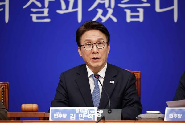 ▲ 김민석 더불어민주당 대표. 사진=민주당
